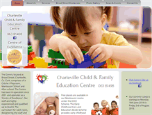 Tablet Screenshot of charlevillechildcare.ie